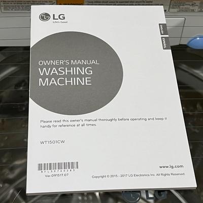 LG ~ 2017 Smart Drum Washer