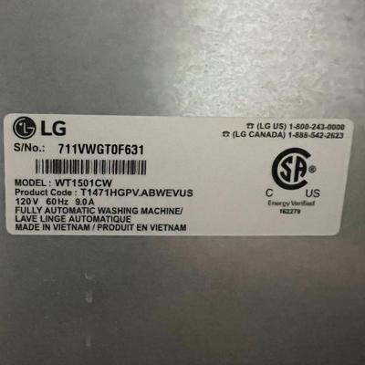 LG ~ 2017 Smart Drum Washer