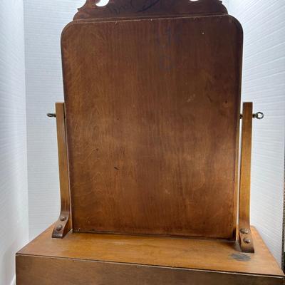 Table top Vintage 1950s drawer and Mirror