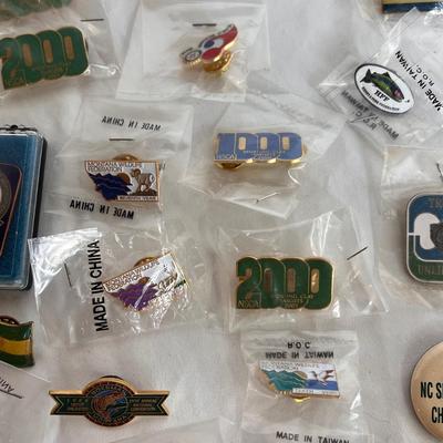 Ducks Unlimited, Montana Wildlife Federation, Trout Fishing, and Other Pins and Patches (MB-DZ)