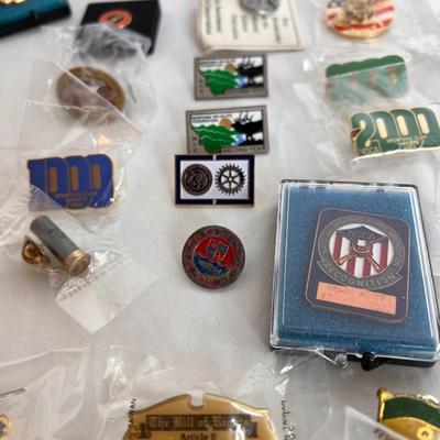 Ducks Unlimited, Montana Wildlife Federation, Trout Fishing, and Other Pins and Patches (MB-DZ)
