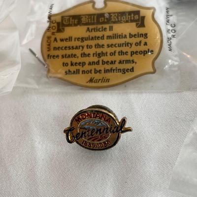 Ducks Unlimited, Montana Wildlife Federation, Trout Fishing, and Other Pins and Patches (MB-DZ)