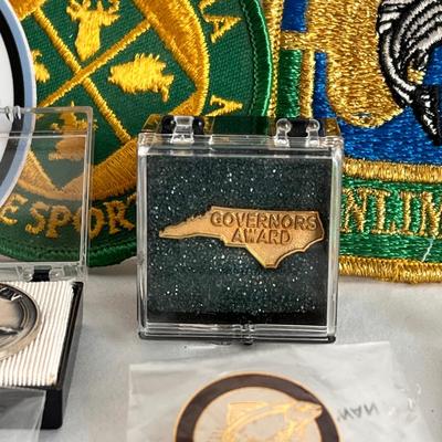 Ducks Unlimited, Montana Wildlife Federation, Trout Fishing, and Other Pins and Patches (MB-DZ)