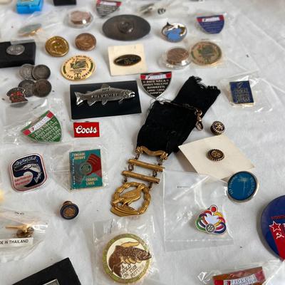 Ducks Unlimited, Montana Wildlife Federation, Trout Fishing, and Other Pins and Patches (MB-DZ)
