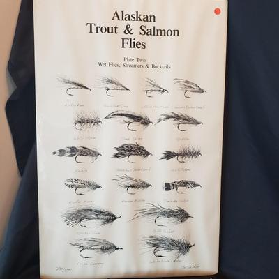 Fly Fishing Books and Two Signed Posters by Bob White (HC-KD)