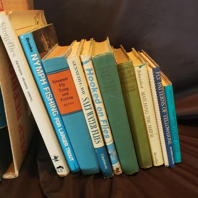 Fly Fishing Books and Two Signed Posters by Bob White (HC-KD)