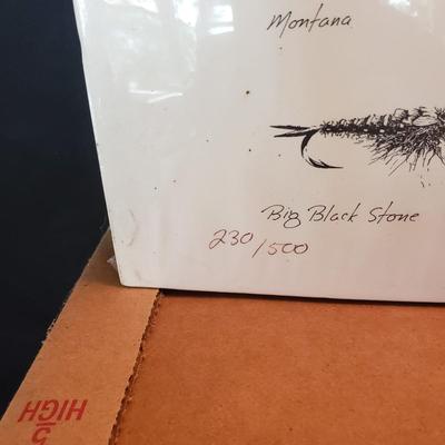 Fly Fishing Books and Two Signed Posters by Bob White (HC-KD)