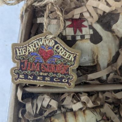 Pier 1 Picture Frames, Jim Shore Ornaments & Metal Wall Decor Stars