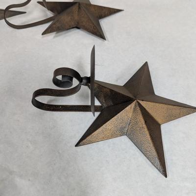 Pier 1 Picture Frames, Jim Shore Ornaments & Metal Wall Decor Stars