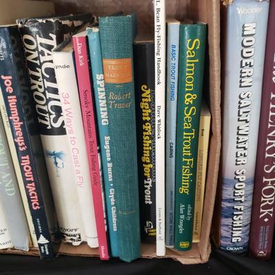 All About Trout and Salmon Fly Fishing Books (HC-KD)