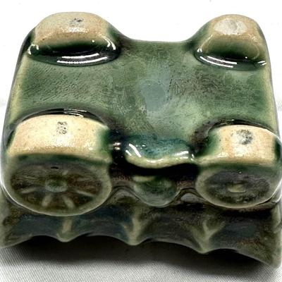 Vintage Green Ceramic Decor