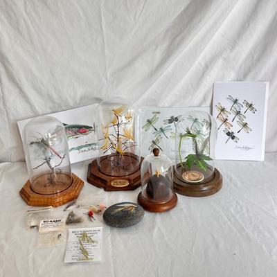 Artistic Hand Tied Fly Fishing Flies w/ Displays and more (MB-DZ)