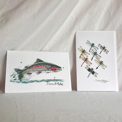 Artistic Hand Tied Fly Fishing Flies w/ Displays and more (MB-DZ)