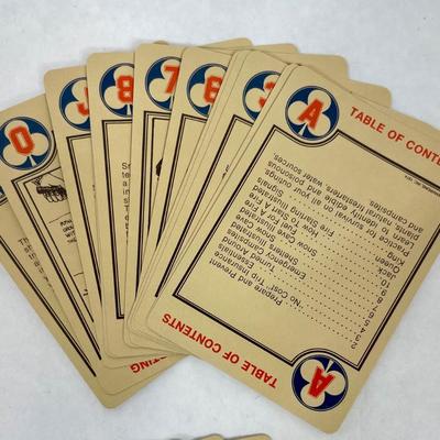 1974 Vintage Survival Playing Card Deck