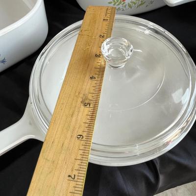 Corning Ware Orange Poppy & other