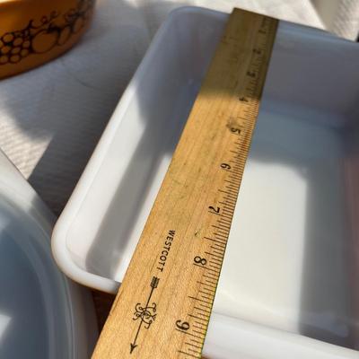 Pyrex Old Orchard & other