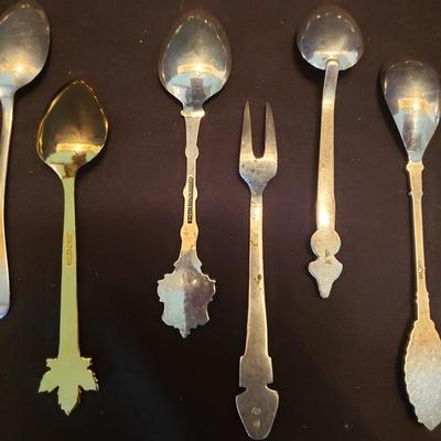 Collector Spoons-Sterling Silver and More (LR-KD)