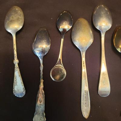Collector Spoons-Sterling Silver and More (LR-KD)