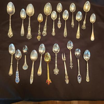 Collector Spoons-Sterling Silver and More (LR-KD)