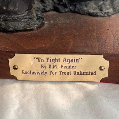 “To Fight Again” by E.M. Fender Sculpture (MB-DZ)