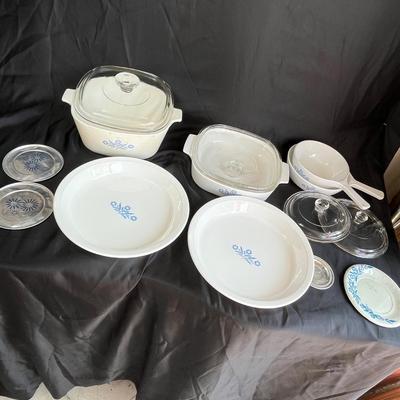 Corningware Blue Cornflower lot