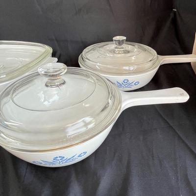 Corningware Blue Cornflower lot