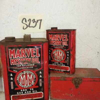 S237-Oil cans + misc