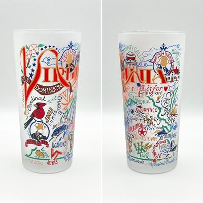CATSTUDIO ~ Set Of Four (4) Frosted Glasses