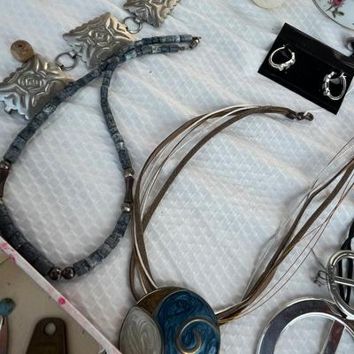 Large lot of costume jewelry