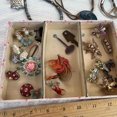 Large lot of costume jewelry