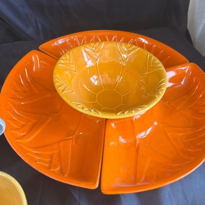 Harlequin, Fiesta, & other bright colored dinnerware