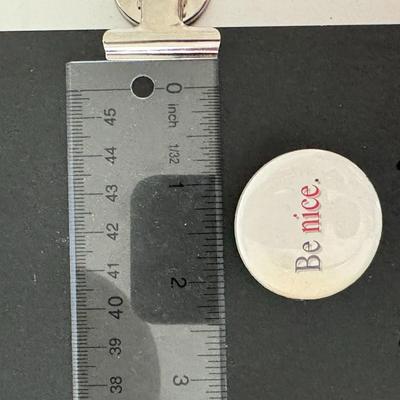 Be Nice button / Pin