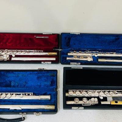 Gemeinhardt Flute Lot Of 4