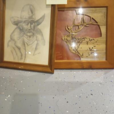 D42 Framed artwork