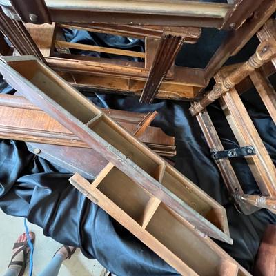 Sewing cabinet pieces