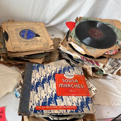 Big lot of 78 records