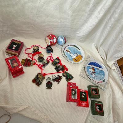 Snoopy Christmas items