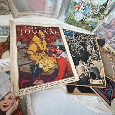 Antique magazines