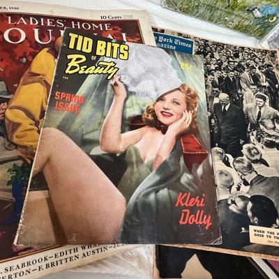 Antique magazines