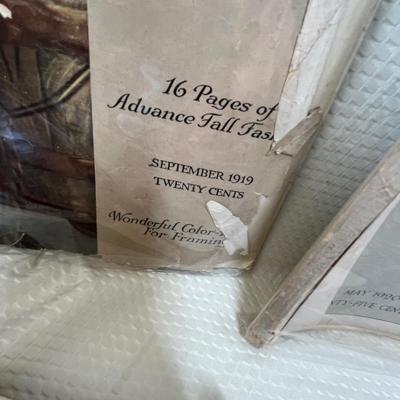 Antique magazines