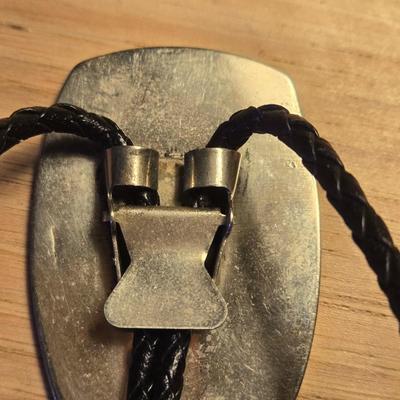 Sterling Inlay Bolo Tie
