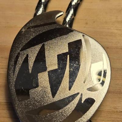 Native American Bird Design Bolo Tie