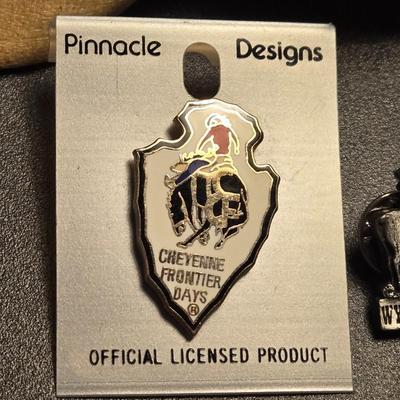 Wyoming and Montana Hat Pins