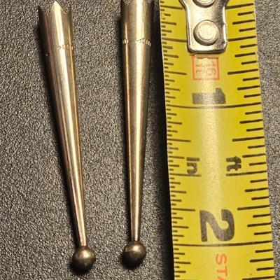 Matching Sterling Set of Bolo Ends