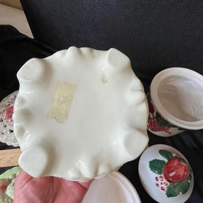 Fruit & Flower ceramic decor