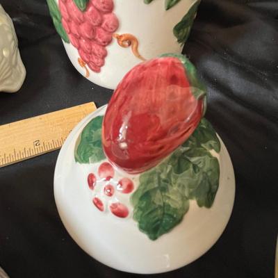 Fruit & Flower ceramic decor