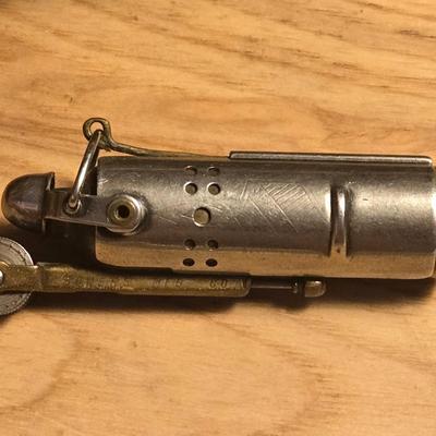 Antique Bowers Lighter- These were also known as WW1 & WW2 trench lighters