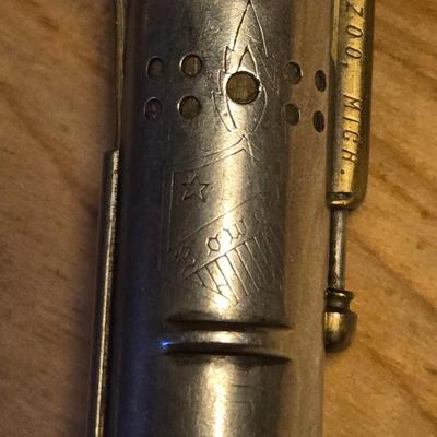 Antique Bowers Lighter- These were also known as WW1 & WW2 trench lighters