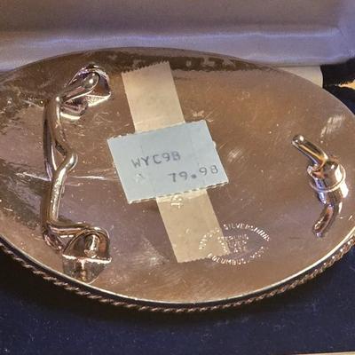 Wyoming Centennial Belt Buckle in the Box