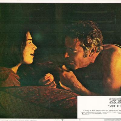 Save the Tiger 1972 original vintage lobby card